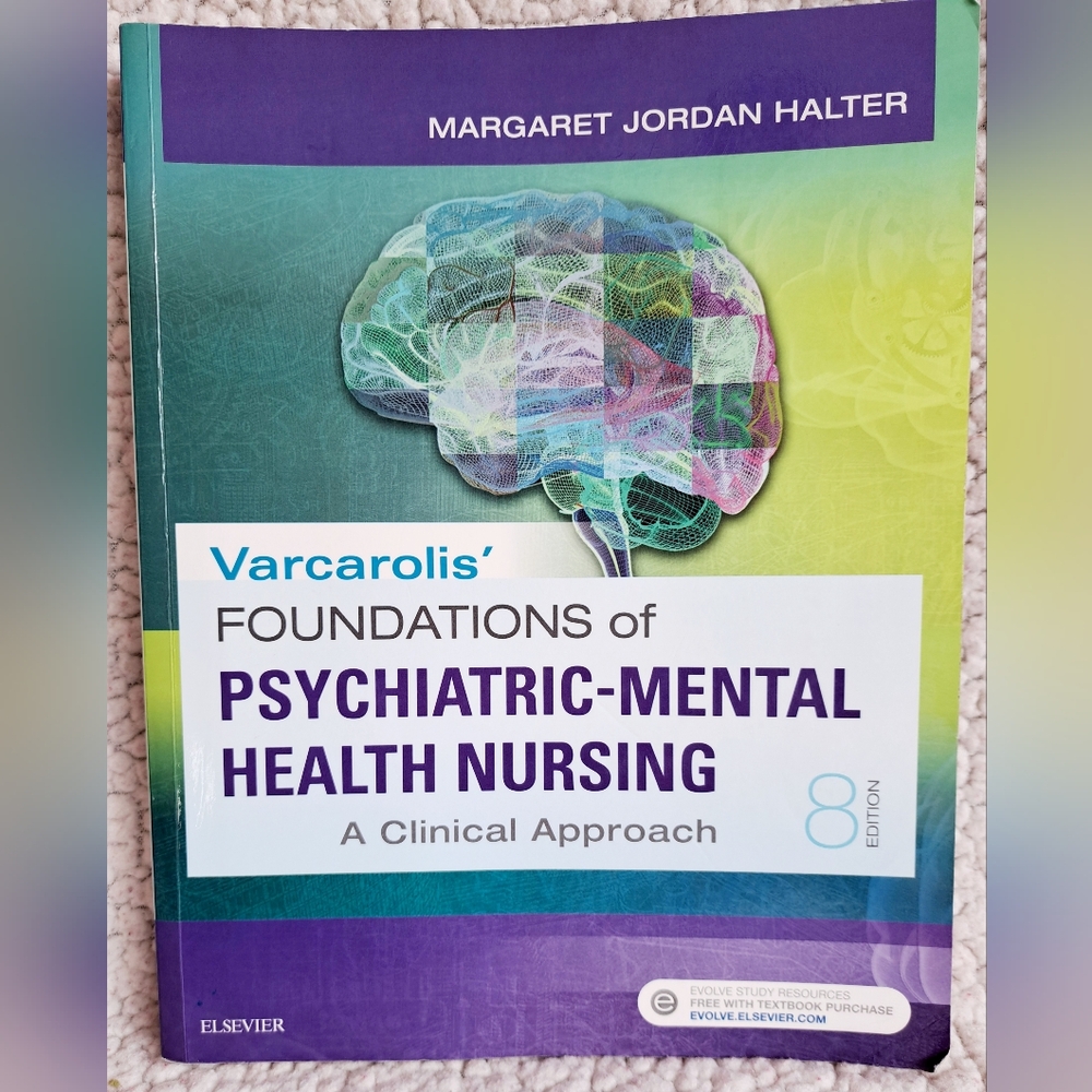 Vercarolis Foundation of Psychiatric Mental Health Nursing 8th Edition Paperback